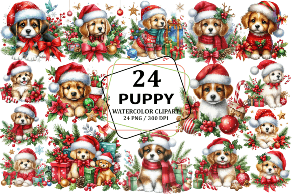 Christmas Puppy Clipart Sublimation PNG: Brand Review