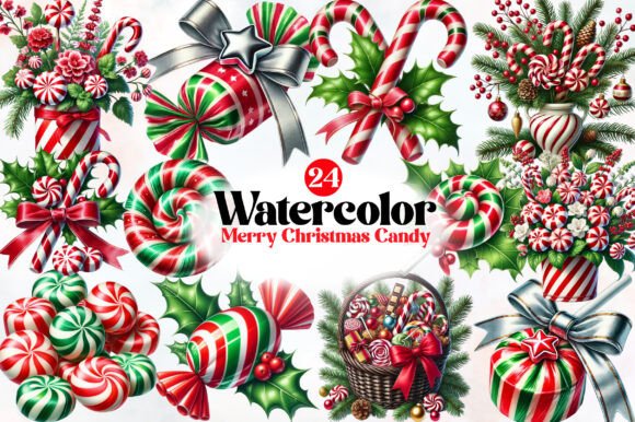 Merry Christmas Candy Sublimation: Illustrations Review