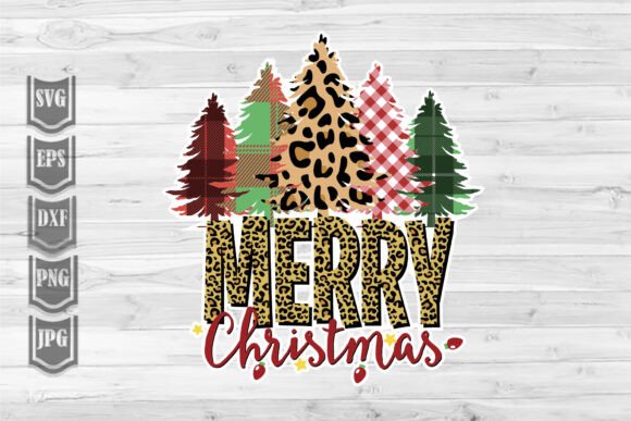 Merry Christmas - Pattern Trees Illustrations Review