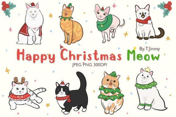 Reviewing Happy Christmas Meow for Holiday Embroidery
