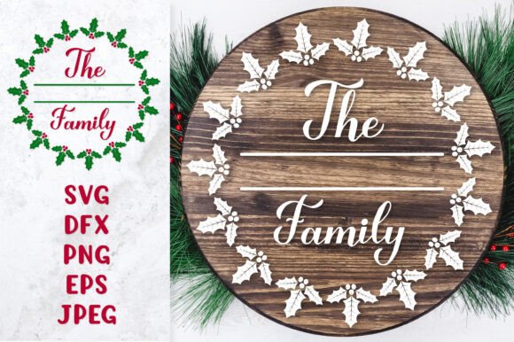 Reviewing the Family Christmas Wreath Monogram for Real Stitching